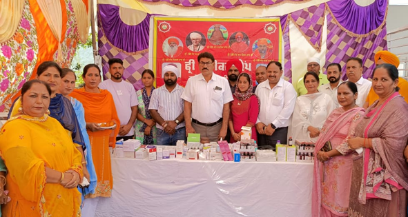 ਸਿੱਧ ਜੋਗੀ ਟਰੱਸਟ ਪਿੰਡ ਖਾਨਪੁਰ ਨੇ ਲਗਾਇਆ ਮੁਫਤ ਮੈਡੀਕਲ ਕੈਂਪ